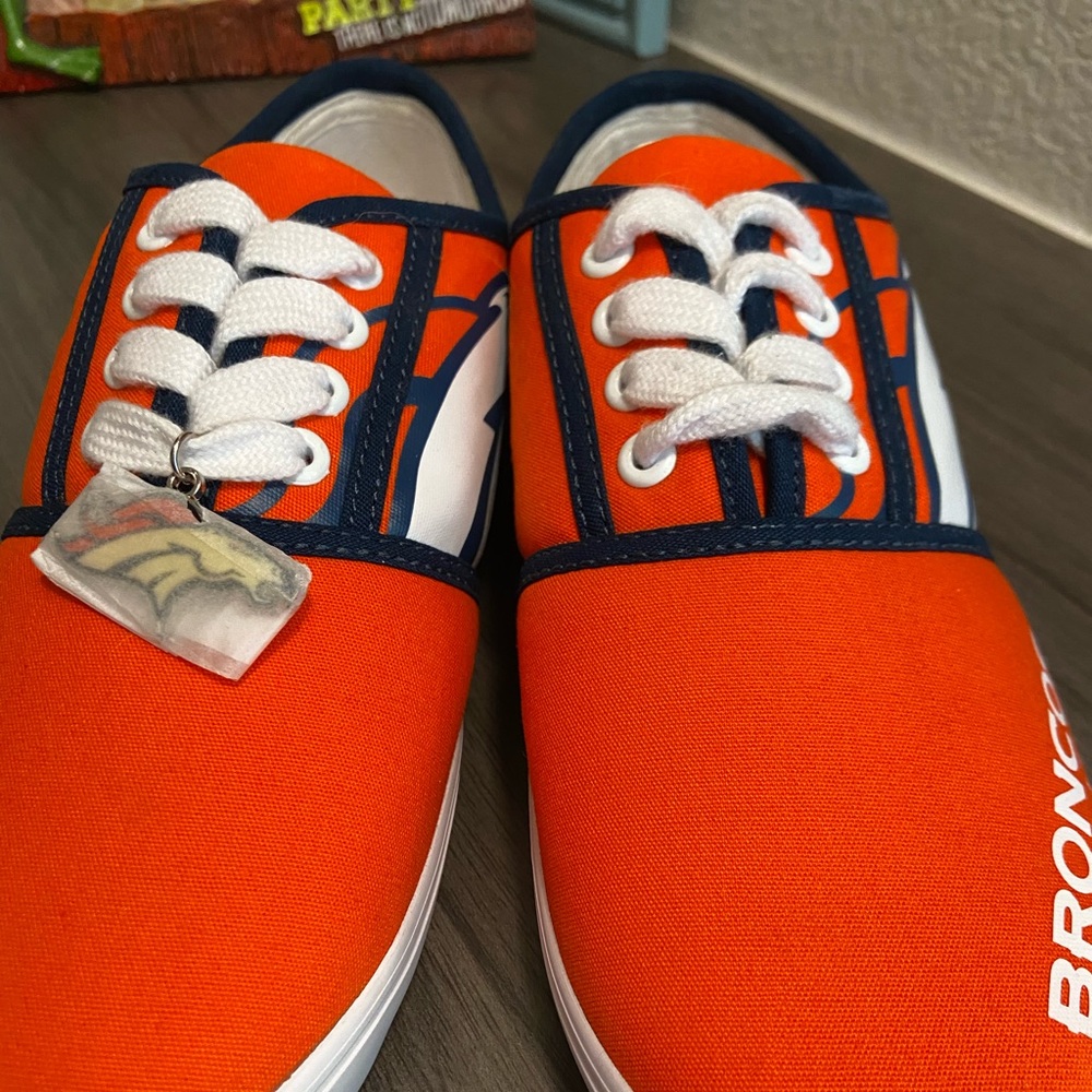 Brand new womens Denver broncos sneakers